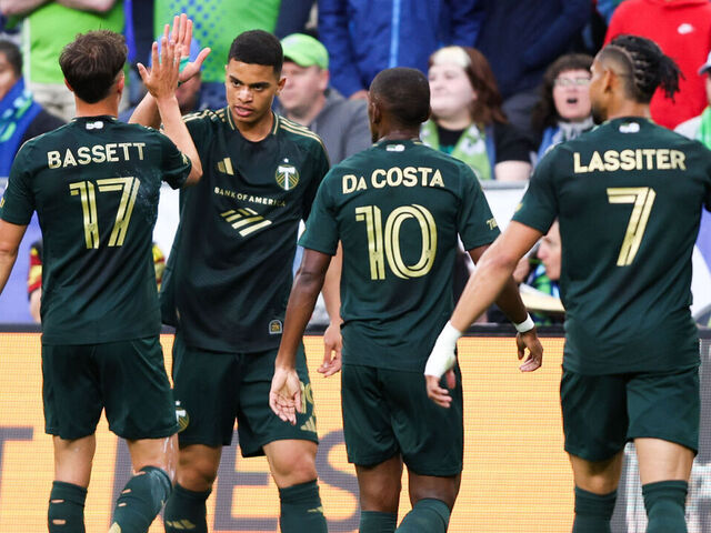 Kelsy leads Timbers to rout over Sounders as MLS returns