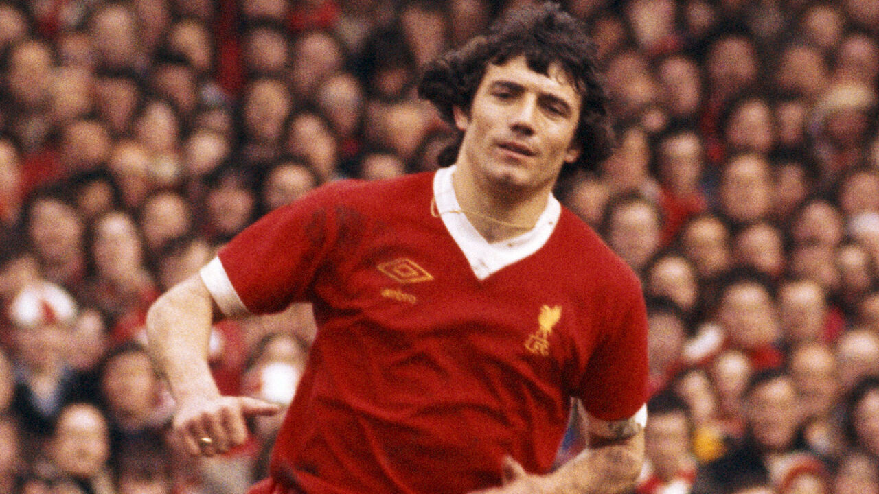 MANCHESTER , UNITED KINGDOM - APRIL 23: Liverpool player Kevin Keegan in action during an FA Cup semi final match against Everton played at Maine Road on April 23, 1977 in Manchester, England.