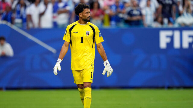 MIAMI GARDENS, UNITED STATES - JULY 3: Vozinha of Cape Verde during the Round Of 32 - FIFA World Cup 2026 match between Argentina and Cabo Verde at Miami Stadium on July 3, 2026 in Miami Gardens, Florida.
