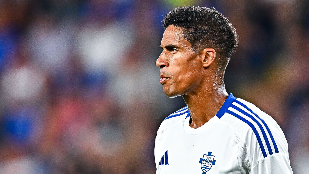GENOA, ITALY - AUGUST 11: Raphaël Varane of Como looks on during the Coppa Italia match between UC Sampdoria and Como at Stadio Luigi Ferraris on August 11, 2024 in Genoa, Italy.