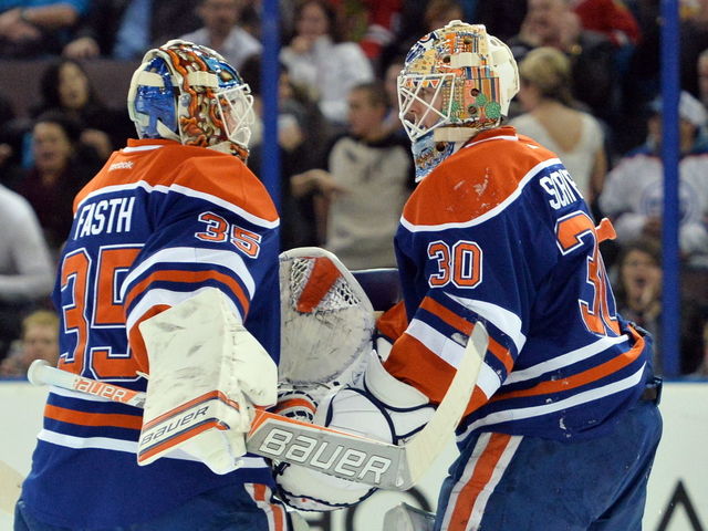 Oilers fire goaltending coach Frederic Chabot, hire Dustin Schwartz