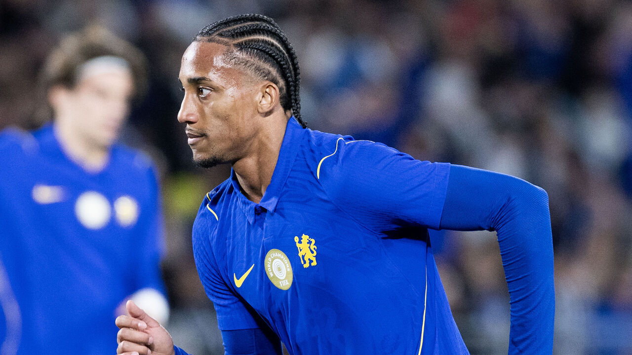 SYDNEY, AUSTRALIA - JULY 28: Joao Pedro of Chelsea FC looks on during the Sydney Super Cup match between Western Sydney Wanderers and Chelsea FC at Accor Stadium on July 28, 2026 in Sydney, Australia.