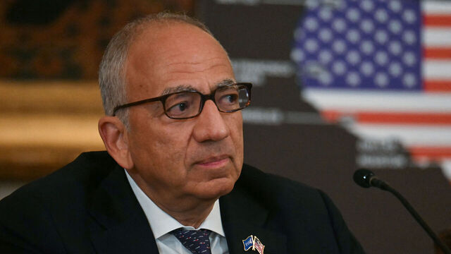 Carlos Cordeiro, Senior Advisor to the FIFA President, attends a meeting of the White House Task Force on the FIFA World Cup 2026, in the East Room of the White house in Washington, DC, on May 6, 2025. The soccer world championship will take place from June 11 to July 19, 2026, and will be hosted by the US, Canada and Mexico.
