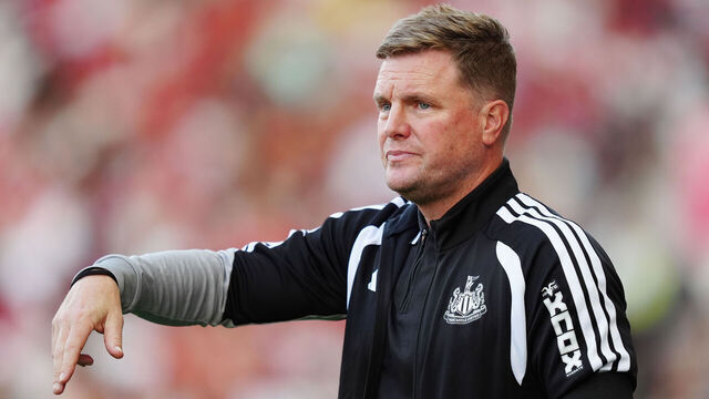 Newcastle United manager Eddie Howe during the pre-season friendly match at Ashton Gate, Bristol. Eddie Howe has left his role as head coach of Newcastle, the Press Association understands. Picture date: Wednesday July 29, 2026.