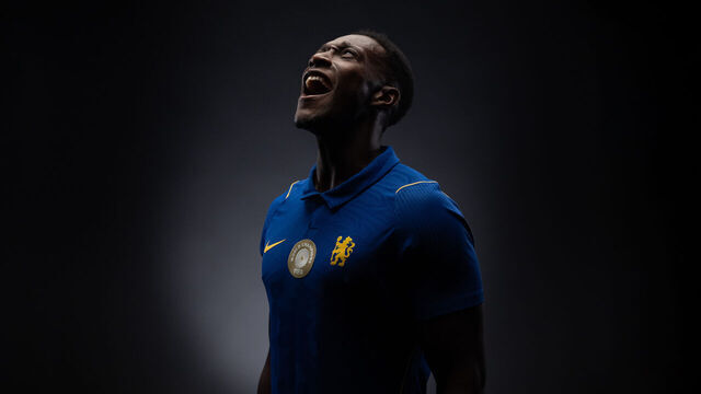 COBHAM, ENGLAND - AUGUST 01: Chelsea Unveil their New Signing Danny Welbeck at Chelsea Training Ground on August 01, 2026 in Cobham, England.