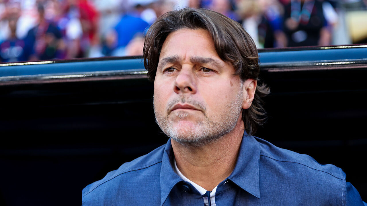 SEATTLE, WASHINGTON - JULY 6: Mauricio Pochettino Manager / Head Coach of USA during the FIFA World Cup 2026 Round Of 16 match between USA and Belgium at Seattle Stadium on July 6, 2026 in Seattle, United States.