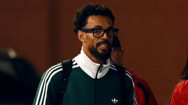 Cape Verdean goalkeeper Vozinha walks upon arrival at the Arturo Benitez international airport in Santiago on August 2, 2026. Vozinha, whose real name is Josimar Jose Evora Dias and who played a key role in Cape Verde's fairytale World Cup run, arrived in Chile to sign for local team Colo Colo.
