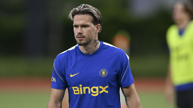 HONG KONG, CHINA - AUGUST 3: Mykhailo Mudryk of Chelsea during a training session at the Kai Tak Youth Sports Ground on August 3, 2026 in Hong Kong, China.