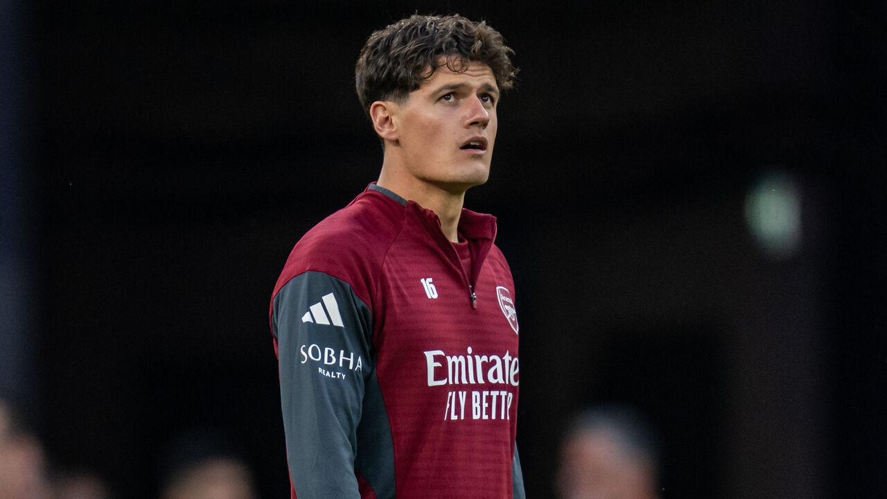 BUDAPEST, HUNGARY - MAY 29: Christian Noergaard of Arsenal looks on during the training session/press conference one day ahead of the UEFA Champions League 2026 Final at Puskas Arena on May 29, 2026 in Budapest, Hungary.