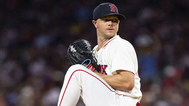 BOSTON, MA - AUGUST 05: Sonny Gray #54 of the Boston Red Sox pitches during the game between the Chicago White Sox and the Boston Red Sox at Fenway Park on Wednesday, August 5, 2026 in Boston, Massachusetts.