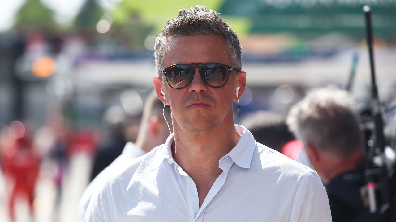 Marcin Budkowski during the qualifying ahead of the Formula 1 Emilia-Romagna Grand Prix at Autodromo Enzo e Dino Ferrari in Imola, Italy on May 17, 2025.