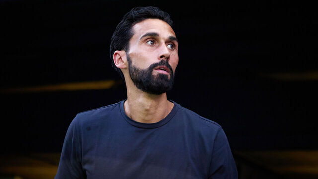 MALAGA, SPAIN - AUGUST 12: Alvaro Arbeloa, manager of Fulham FC looks on prior to the Trofeo Costa del Sol pre-season friendly match between Malaga CF and Fulham on August 12, 2026 in Malaga, Spain.
