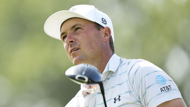 MEMPHIS, TENNESSEE - AUGUST 13: Jordan Spieth watches a tee shot on the ninth hole during the first round of the FedEx St. Jude Championship at TPC Southwind on August 13, 2026 in Memphis, Tennessee.