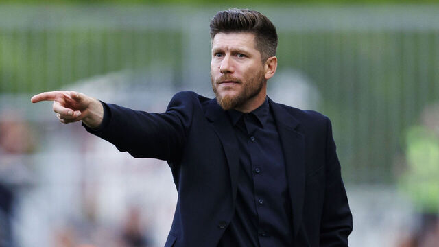 METZ, FRANCE - MAY 2: AS Monaco Head Coach Sebastien Pocognoli gestures during the Ligue 1 McDonald's 2025/2026 match between FC Metz and AS Monaco at Stade Saint-Symphorien on May 2, 2026 in Metz, France.