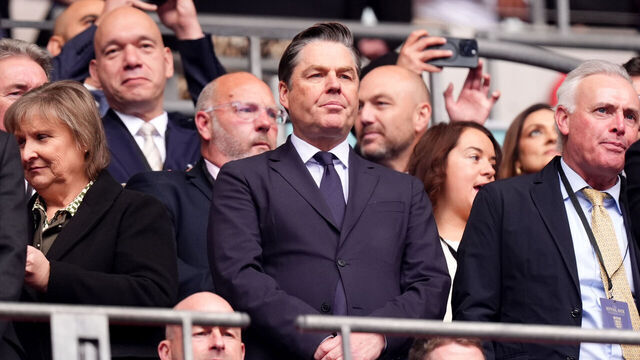 Richard Masters, Chief Executive of the Premier League, ahead of the Emirates FA Cup final at Wembley Stadium, London. Picture date: Saturday May 16, 2026.