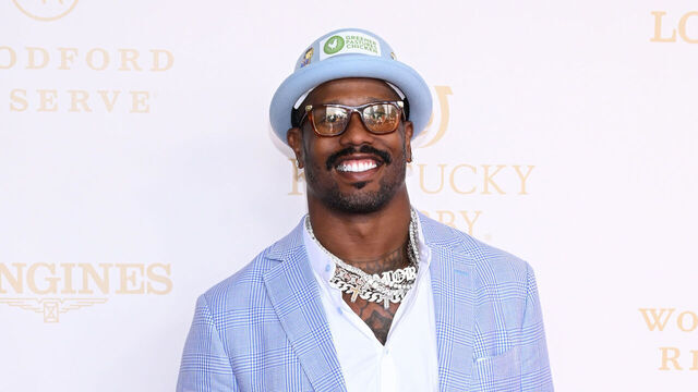 LOUISVILLE, KENTUCKY - MAY 02: Von Miller attends the Kentucky Derby 152 at Churchill Downs on May 02, 2026 in Louisville, Kentucky.