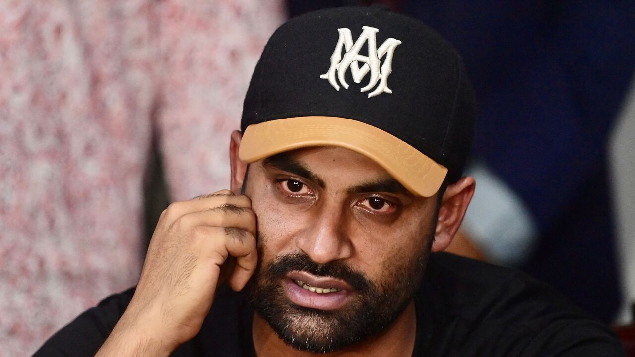 Bangladesh's ODI cricket captain Tamim Iqbal speaks during a press conference announcing his retirement from international cricket, in Chittagong on July 6, 2023.