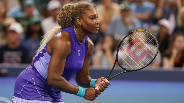 CINCINNATI, OH - AUGUST 17: Serena Williams of the United States during the Cincinnati Open at the Lindner Family Tennis Center on August 17, 2026 in Mason, Ohio.