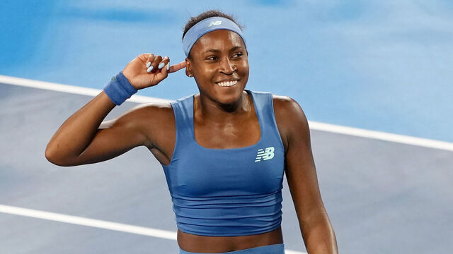 MASON, OHIO - AUGUST 23: Coco Gauff of the United States celebrates after defeating Jessica Pegula of the United States to win the women's single title during the final day of the Cincinnati Open at the Lindner Family Tennis Center on August 23, 2026 in Mason, Ohio.