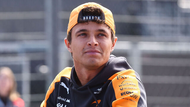 Lando Norris of McLaren ahead of the Formula 1 Grand Prix of The Netherlands at Circuit Zandvoort in Zandvoort, Netherlands on August 24, 2026.