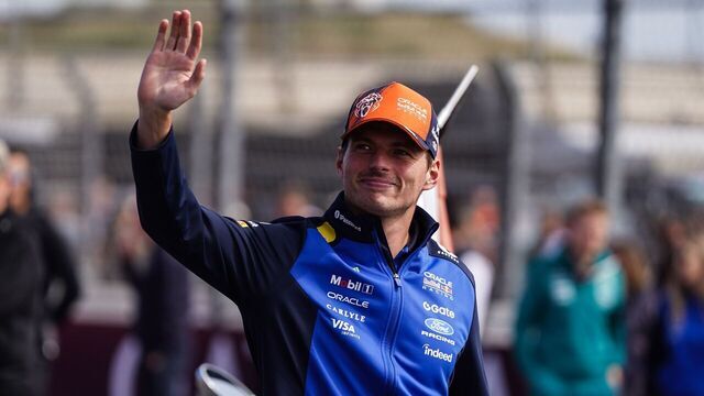 Red Bull's Dutch driver Max Verstappen waves to spectators before the Formula 1 Dutch Grand Prix Race at Zandvoort Circuit, near Amsterdam, the Netherlands, Aug. 23, 2026.