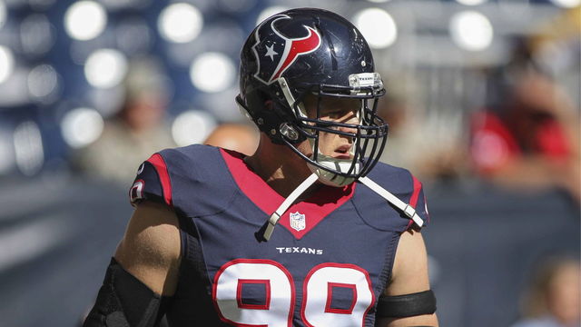 Texans' J.J. Watt becomes 1st NFL player with multiple 20-sack seasons