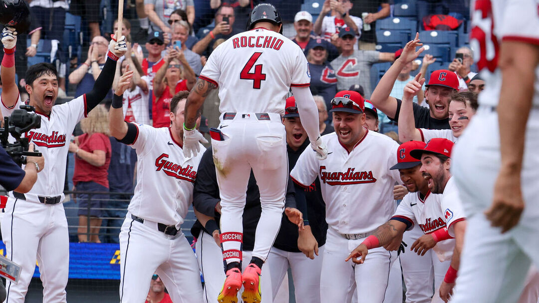 Rocchio becomes 6th player with grand slam, walk-off HR in | theScore