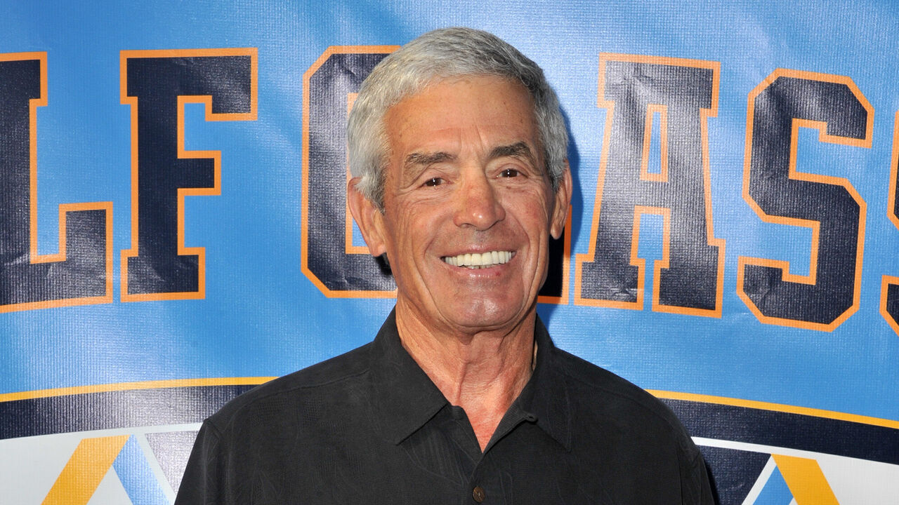 LOS ANGELES, CA - MAY 17: Coach Jim Mora, Sr. attends the 9th annual Jim Mora Celebrity Golf Classic - VIP appreciation celebrity cocktail reception at W Los Angeles West Beverly Hills on May 17, 2015 in Los Angeles, California.
