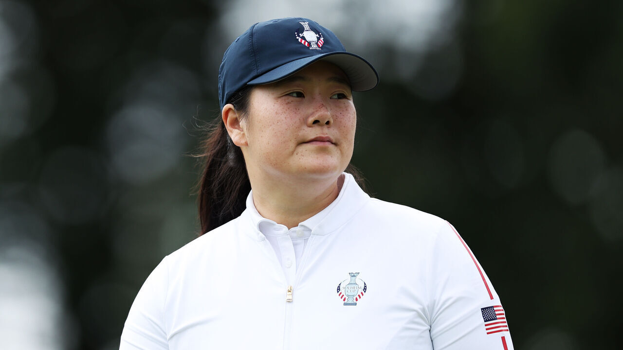 CROMVOIRT, NETHERLANDS - SEPTEMBER 08: Angel Yin of Team USA during a practice round prior to the Solheim Cup 2026 at Bernardus Golf on September 08, 2026 in Cromvoirt, Netherlands.