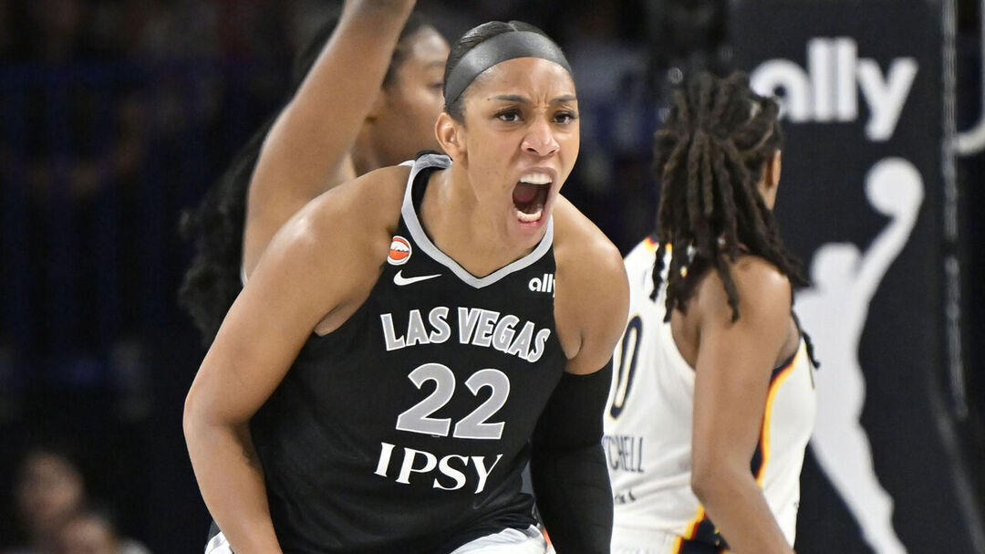 Wilson ties playoff career-high 38 points in Aces' Game 1 | theScore