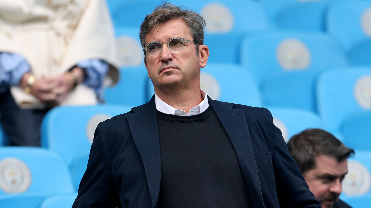 MANCHESTER, ENGLAND - SEPTEMBER 20: Ferran Soriano, chief executive of Manchester City portrait before the Premier League 2026/27 match between Manchester City and Sunderland at Etihad Stadium on September 19, 2026 in Manchester, England.
