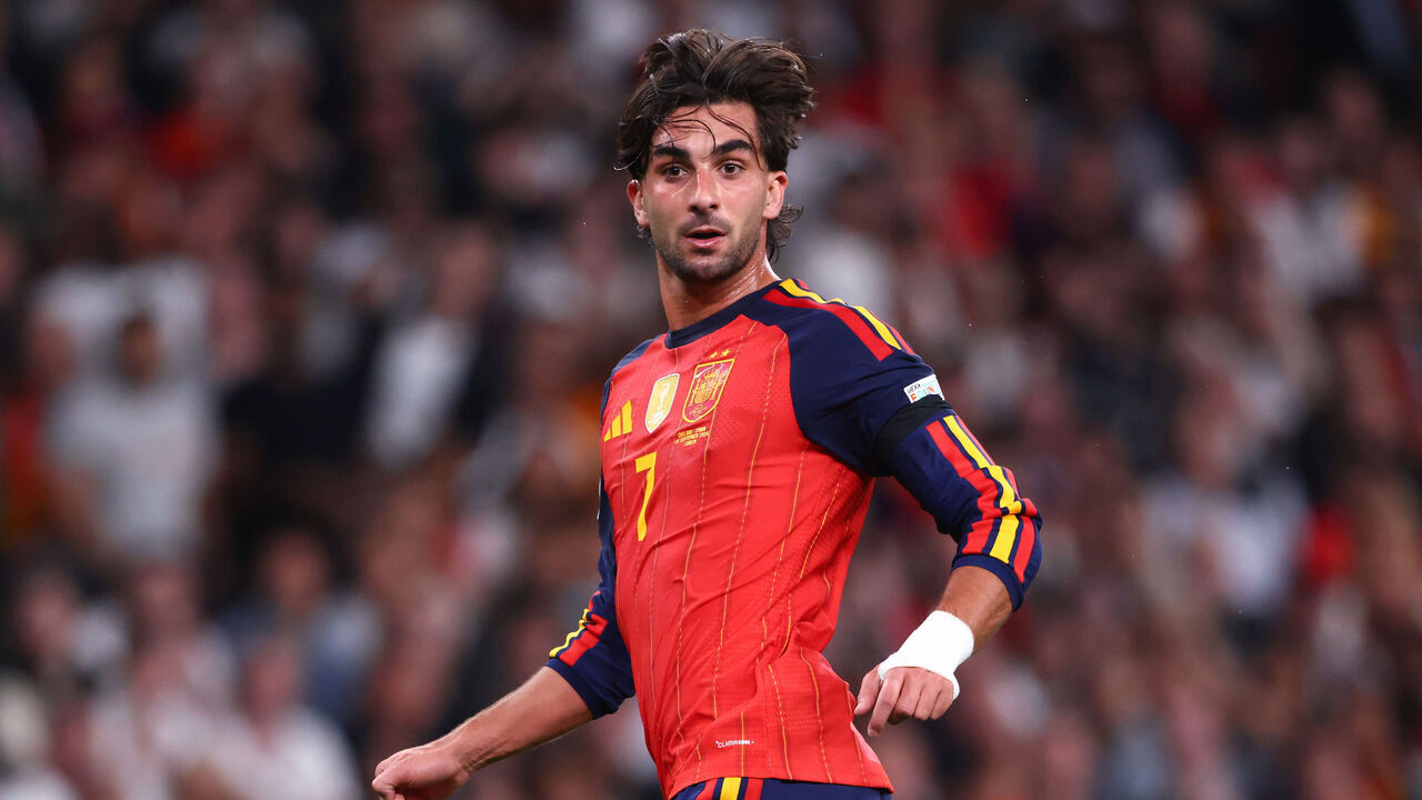 LONDON, ENGLAND - SEPTEMBER 26: Ferran Torres of Spain during the UEFA Nations League 2026/27 group phase match between England and Spain at Wembley Stadium on September 26, 2026 in London, England.