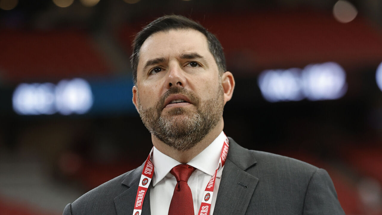 GLENDALE, AZ - NOVEMBER 16: CEO Jed York of the San Francisco 49ers before the game against the Arizona Cardinals at State Farm Stadium on November 16, 2025 in Glendale, Arizona. The 49ers defeated the Arizona Cardinals 41-22.