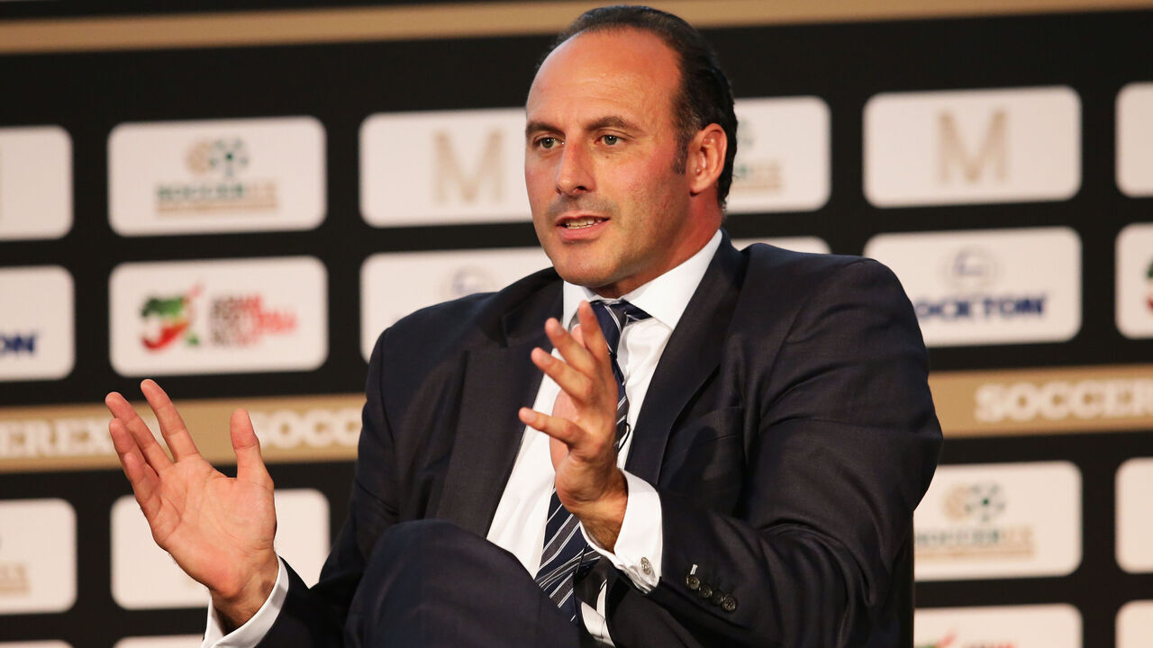 MANCHESTER, ENGLAND - SEPTEMBER 27: Ramon Vega, Vega Swiss Asset Management CEO and Founder talks during day 2 of the Soccerex Global Convention 2016 at Manchester Central Convention Complex on September 27, 2016 in Manchester, England.
