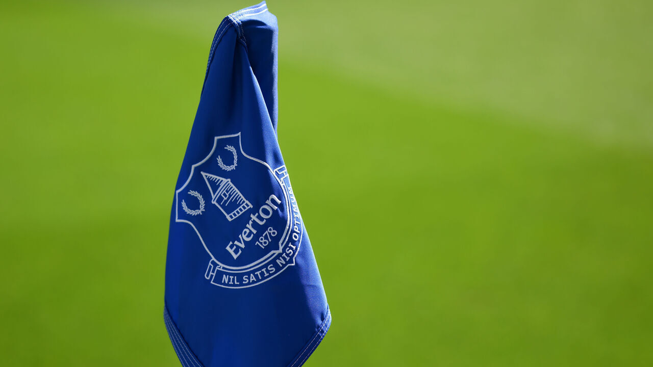 LIVERPOOL, ENGLAND - SEPTEMBER 19: General view of the corner flag inside Hill Dickinson Stadium during the Premier League 2026/27 match between Everton and Ipswich Town at Hill Dickinson Stadium on September 19, 2026 in Liverpool, England.
