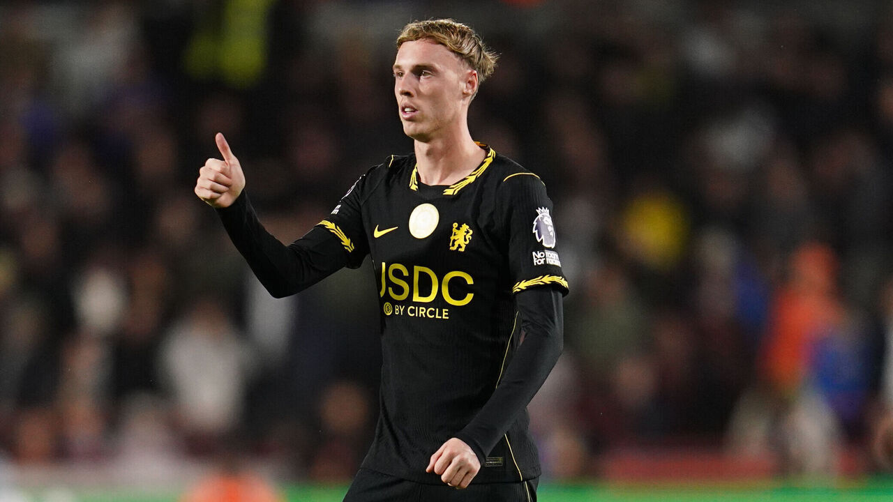 Cole Palmer of Chelsea during the Premier League match between Brentford and Chelsea at GTECH Community Stadium in London, United Kingdom, on September 18, 2026.