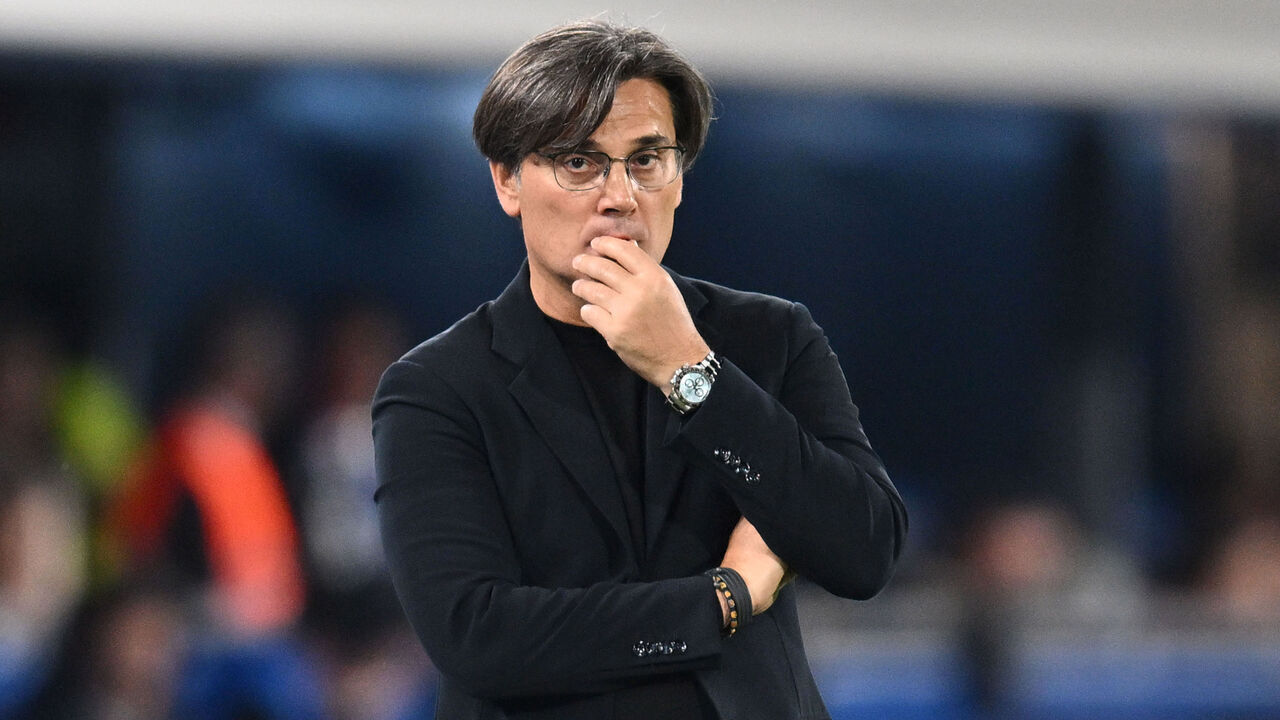 BOLOGNA, ITALY - OCTOBER 5: Vincenzo Montella during the UEFA Nations League 2026/27 group phase match between Italy and Türkiye at Renato Dall'Ara Stadium on October 05, 2026 in Bologna, Italy.