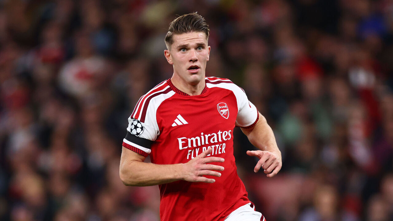 LONDON, ENGLAND - OCTOBER 13: Viktor Gyokeres of Arsenal during the UEFA Champions League 2026/27 League Phase MD2 match between Arsenal FC and LOSC Lille at Arsenal Stadium on October 13, 2026 in London, England.