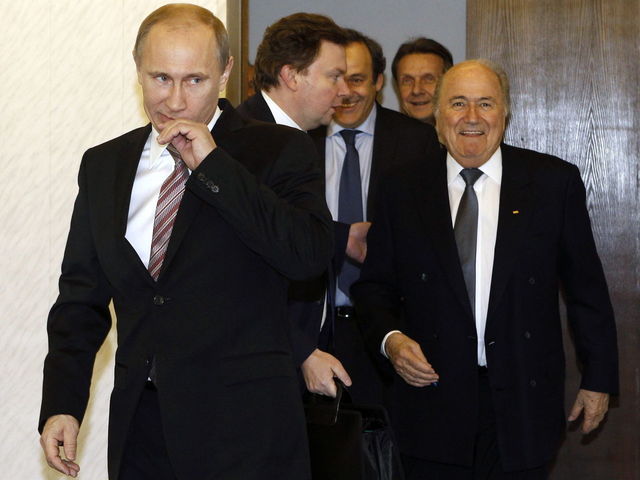 Putin believes US staged FIFA probe in effort to host 2018 World Cup