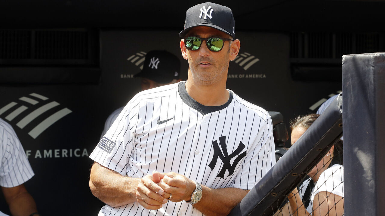 NEW YORK, NEW YORK - AUGUST 24: Former New York Yankee Jorge Posada attends the teams Old Timer's Day prior to a game against the Colorado Rockies at Yankee Stadium on August 24, 2024 in New York City.