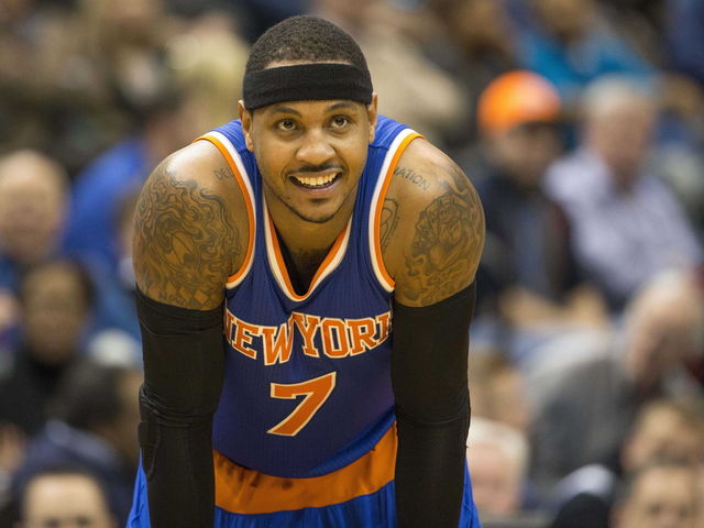 Carmelo Anthony returns for Knicks against Heat