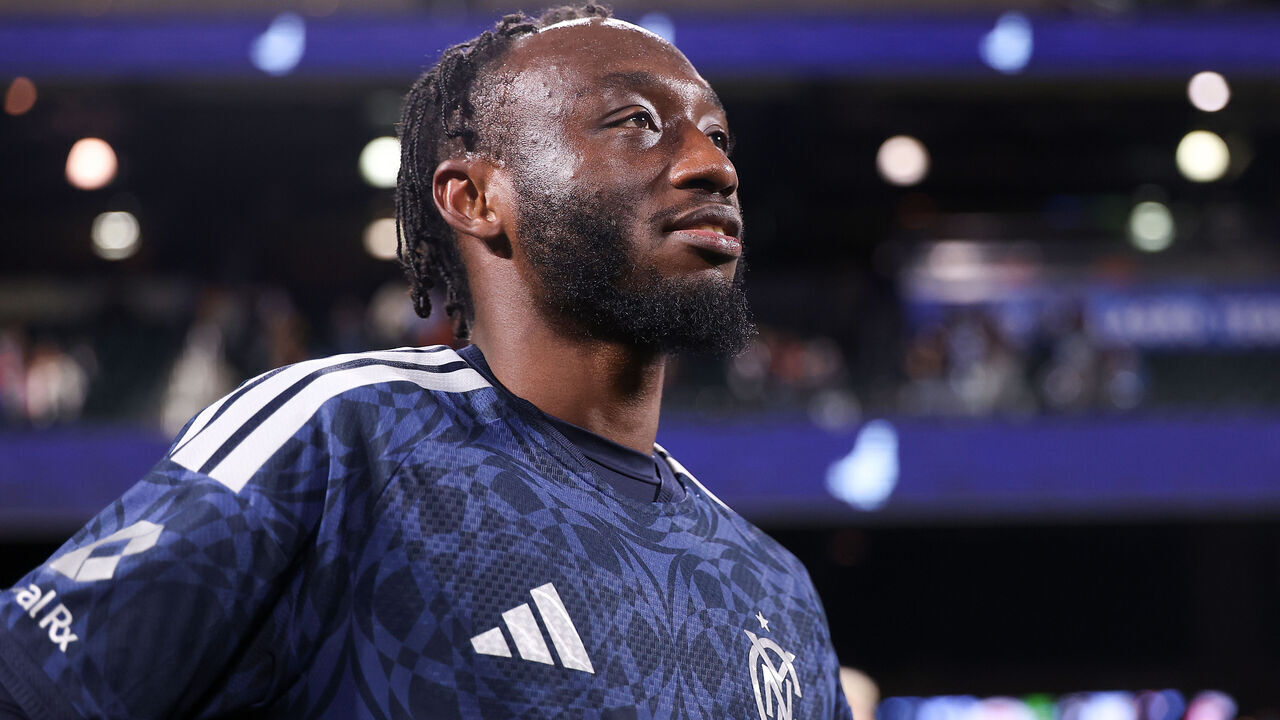 NEW YORK, NEW YORK - OCTOBER 28: Bénie Traoré #9 of New York City FC looks on after the match against Atlanta United FC at Citi Field on October 28, 2026 in New York, New York.