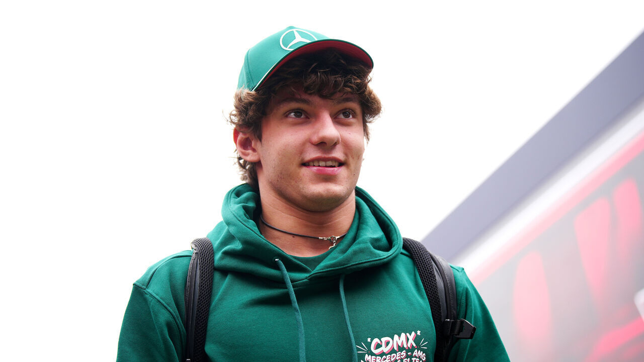 Mercedes driver Andrea Kimi Antonelli arriving at the Autodromo Hermanos Rodriguez, Mexico City ahead of the Mexican Grand Prix on Sunday. Picture date: Friday October 30, 2026.
