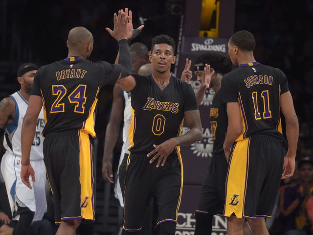 Nick Young says Kobe 'got some potential,' claims he can outscore him