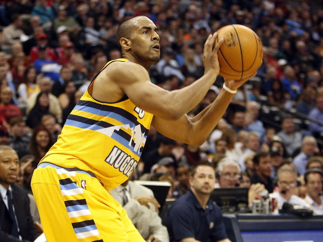 VIDEO: Nuggets' Afflalo assessed flagrant-2 after clobbering Alec Burks