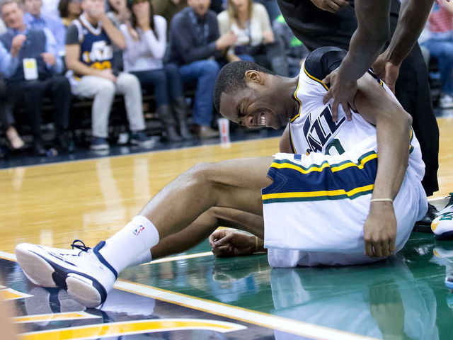 Jazz's Burks well ahead of schedule, could return Monday