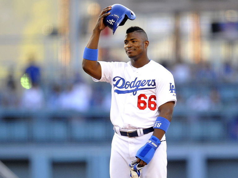 Yasiel Puig announced as cover athlete for MLB 15 The Show | theScore.com