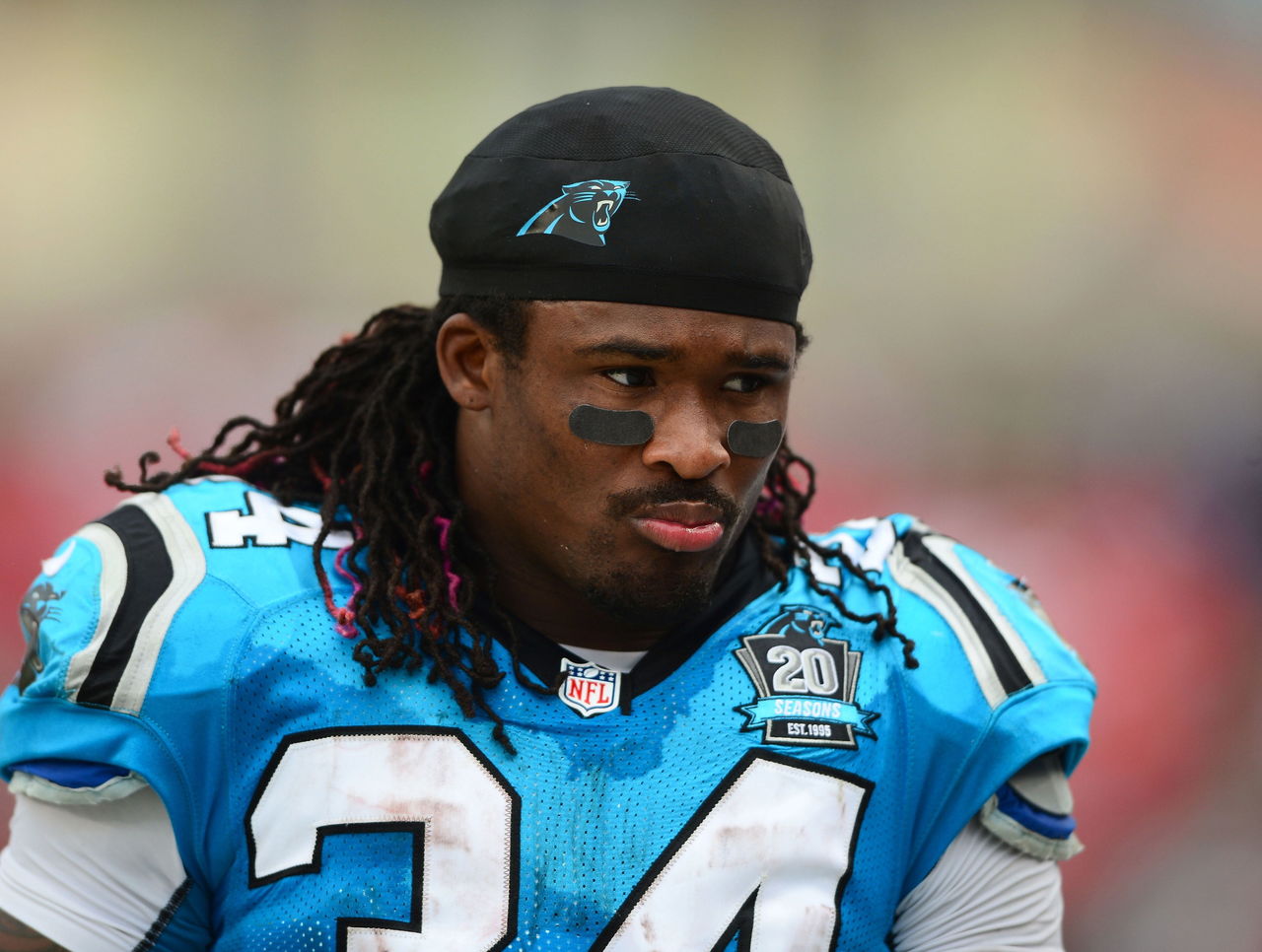 deangelo williams panthers jersey