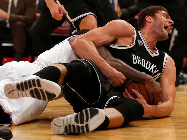 Brook Lopez out at least a week with lower back strain
