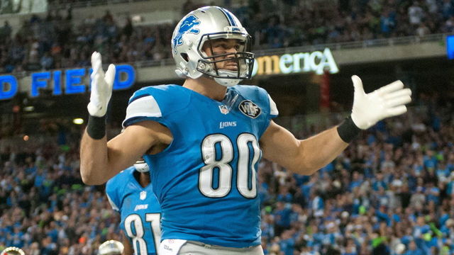 Ex-Lions TE Fauria admits to lying about dog causing injury in 2014